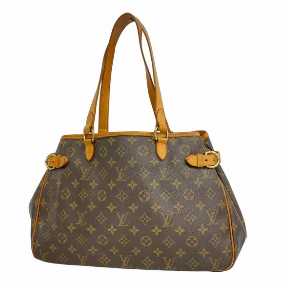 Louis Vuitton Monogram Batignolles Horizontal Tote Bag M51154 Brown Women's P... - Picture 1 of 12
